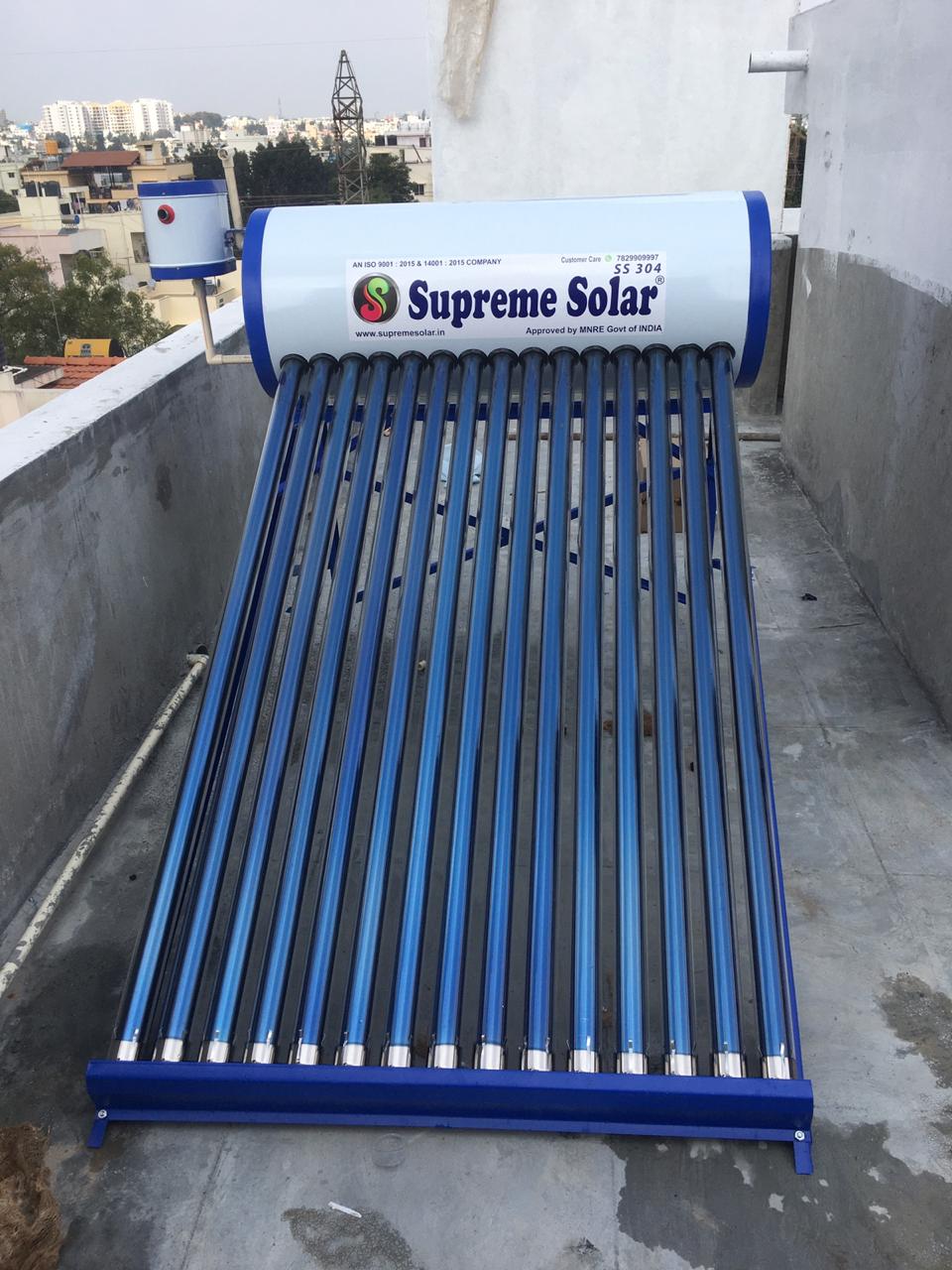 Supreme Solar 150 Ltr Price