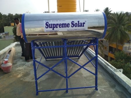 supreme solar 165 Ltrs