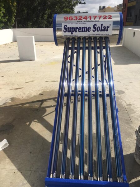 Supreme Solar 100 ETC SS Water Heater 1