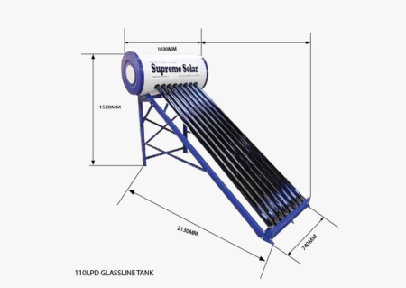 supreme solar 110 Ltr Price